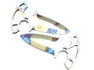 ★ Shadow Daggers | Case Hardened ( Minimal Wear)