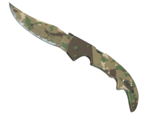 ★ Falchion Knife | Forest DDPAT ( Well-Worn)