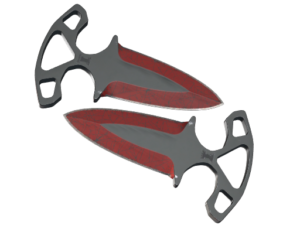 ★ Shadow Daggers | Crimson Web ( Well-Worn)