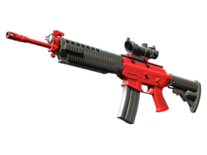 SG 553 | Candy Apple ( Factory New)